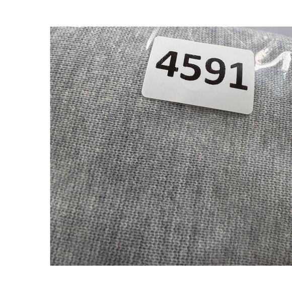 Cos Small Light Gray Turtleneck Sweater 100% Cotton - Picture 9 of 9